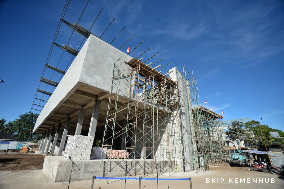 Tampak Revitalisasi Terminal Tingkir Salatiga