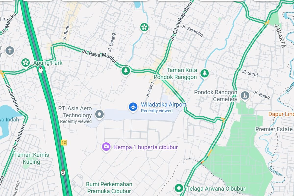 Ternyata Ada Bandara di Cibubur, Punya Siapa?
