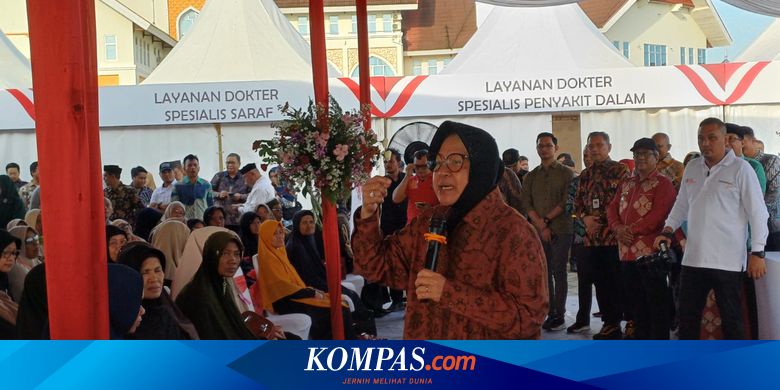 Risma Ingatkan Lansia Jaga Kesehatan agar Tak Bebani Orang Lain
