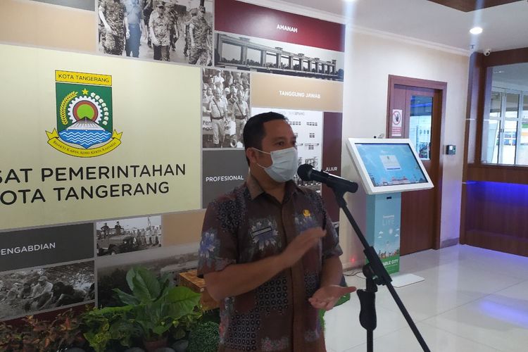 Wali Kota Tangerang Arief Wismansyah saat ditemui di Gedung Pusat Pemerintahan Kota Tangerang, Kamis (16/7/2020).