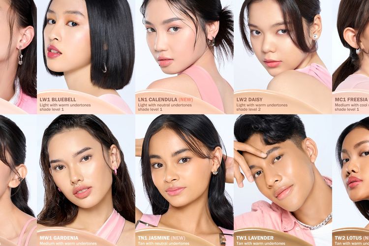 Pilihan shade BNB True Beauty Inside Cushion