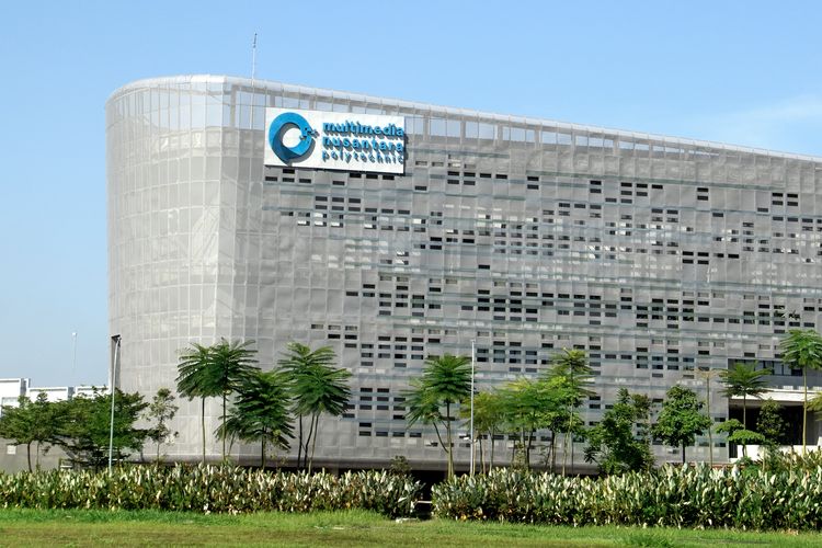 Kampus Multimedia Nusantara Polytechnic (MNP) di Gading Serpong, Kabupaten Tangerang, Banten.