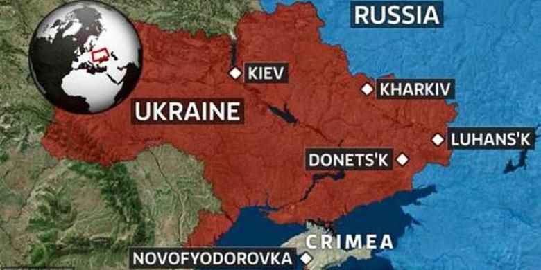 Peta Ukraina.