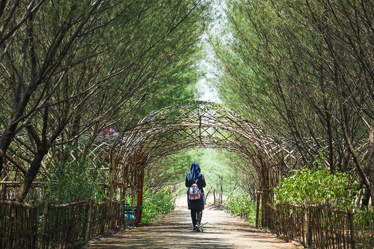 Hutan Kota Pakal, salah satu destinasi alam Surabaya.