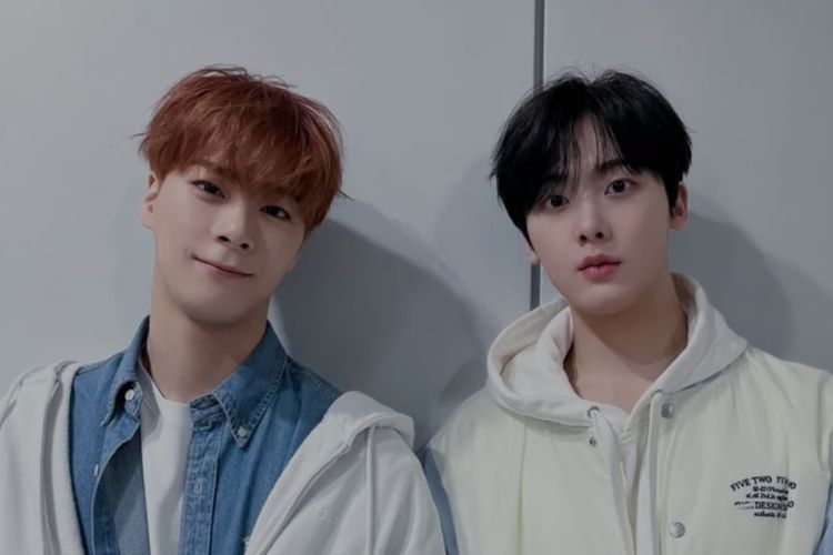 Moonbin dan Sanha, personel boy group ASTRO, akan mengadakan fancon di Jakarta.