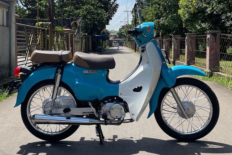 Modifikasi Honda Legenda 2 menjadi Super Cub C110