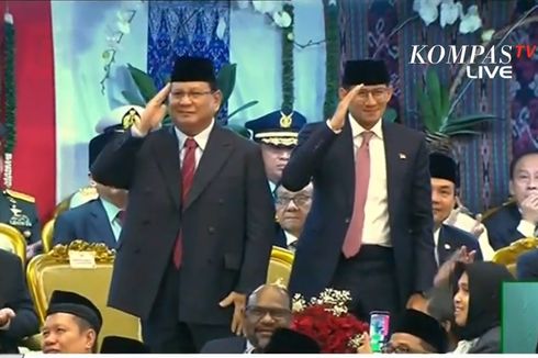 Sapaan Jokowi yang Dibalas Salam Hormat Prabowo-Sandiaga...