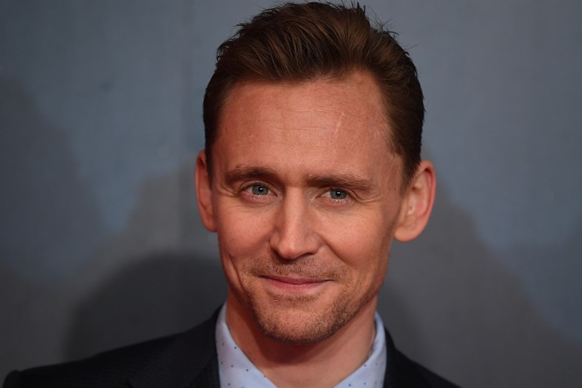 Aktor Tom Hiddleston menghadiri pemutaran perdana Eropa film Kong: Skull Island di London, Inggris, 28 Februari 2017.