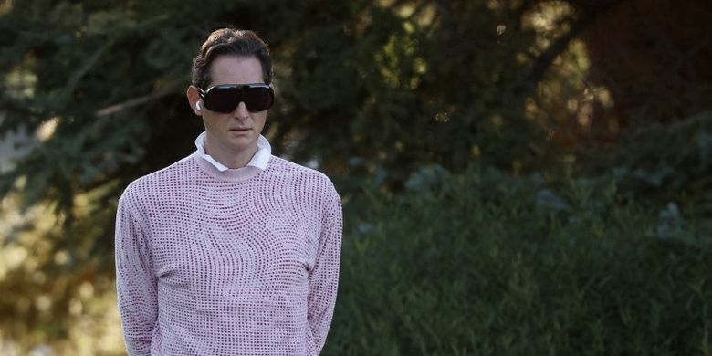 John Elkann saat menghadiri konferensi tahunan Allen & Company di Sun Valley, Idaho, Amerika Serikat.