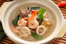 Resep Tomyam Seafood Kuah Bening, Kreasi Menu Sahur