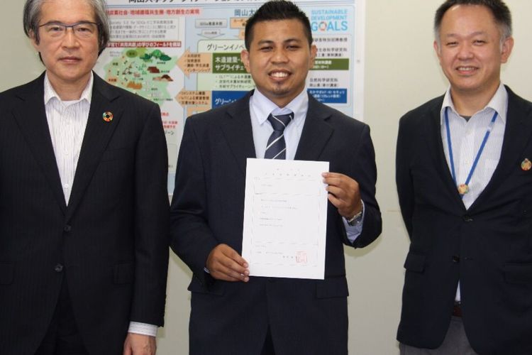 Lulusan SMK Negeri 1 Blitar, Jawa Timur, Samsul Huda menjadi asisten profesor di Jepang.