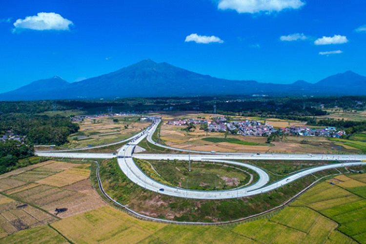 Salah satu ruas tol yang berhasil dibuka oleh Jasa Marga.