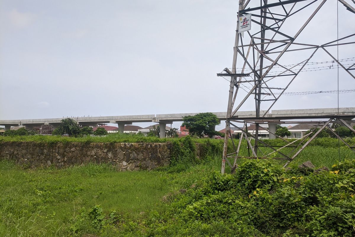 Kondisi terkini, Rabu (5/1/2020) RTH Pluit Karang, Penjaringan, Jakarta Utara,