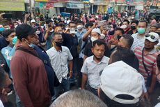 Pembagian Lapak PKL di Pasar Lama Kota Tangerang Diwarnai Cekcok