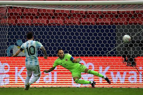 Hasil Argentina Vs Kolombia: Menang Adu Penalti, Messi dkk ke Final Copa America!