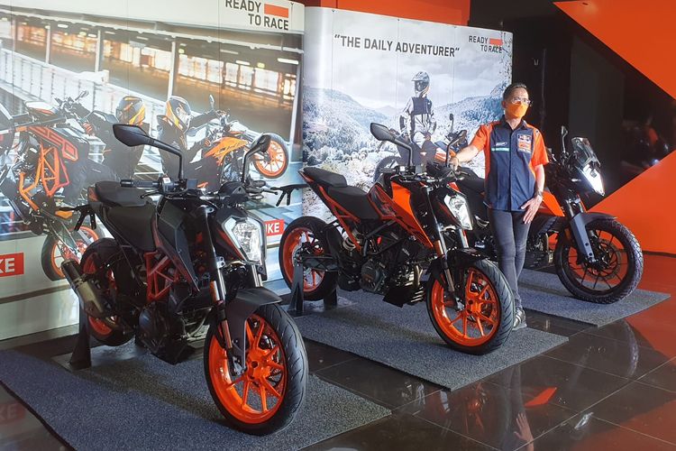 KTM Indonesia luncurkan Adventure 250, Duke 200, dan Duke 250