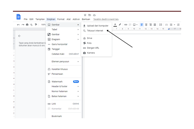 Cara Mmebuat Tanda Tangan di Google Docs 