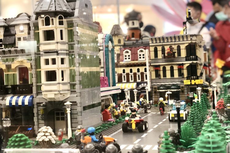 Lego Showcase di Central Park Mall, Jakarta, Jumat (17/6/2022)