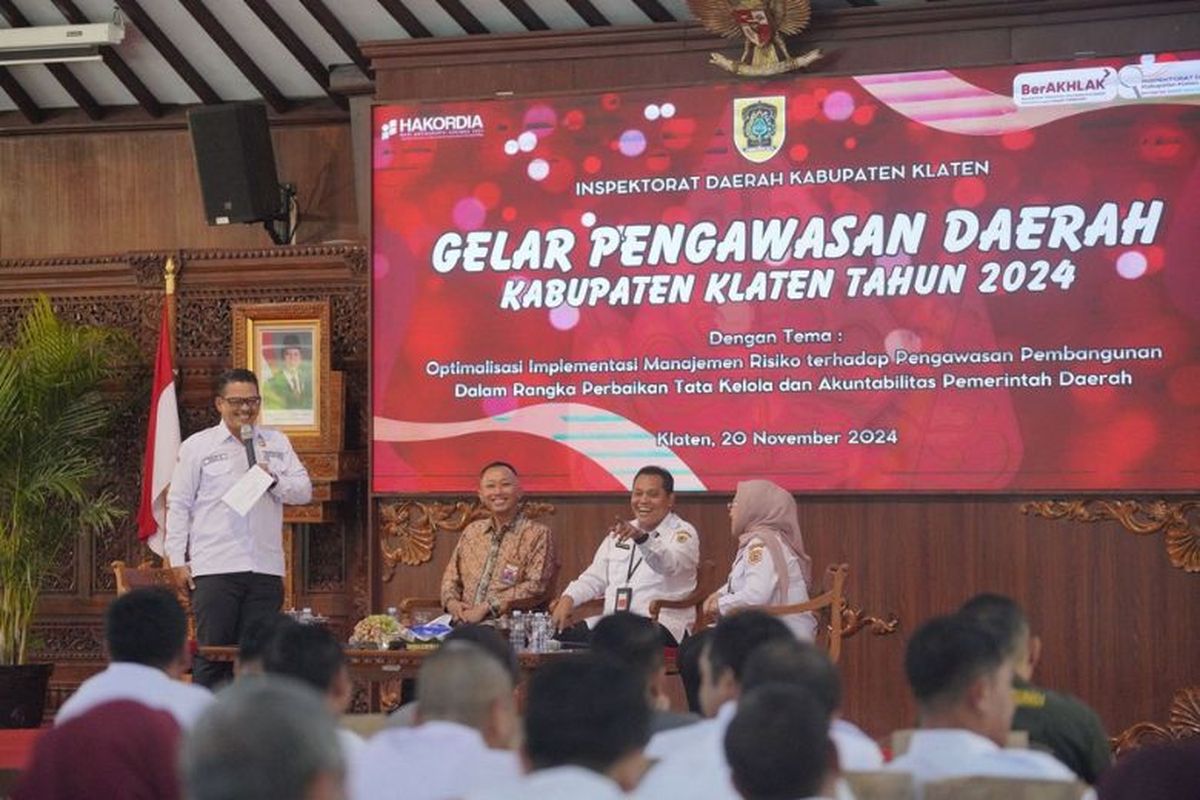 Gelar Pengawasan Daerah (Larwasda) dapat meningkatkan kinerja perangkat daerah untuk mewujudkan pemerintahan yang efektif, efisien, serta akuntabel. 