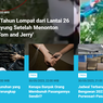 [POPULER TREN] Bocah Lompat dari Lantai 26 Pakai Payung Terinspirasi Tom and Jerry I Arti Kata 