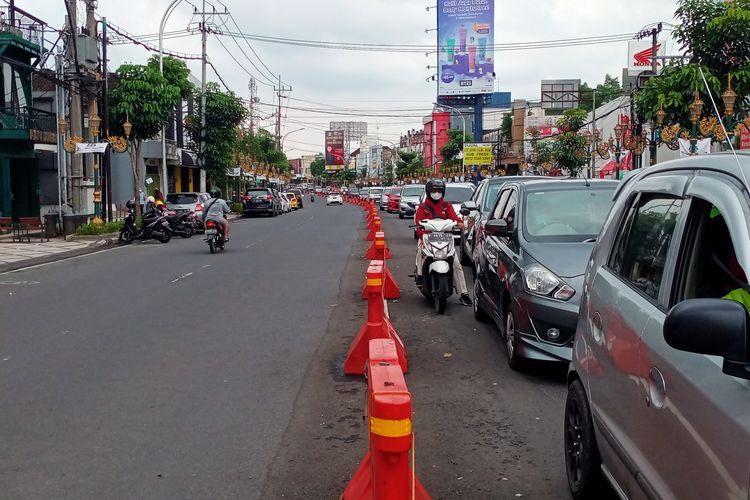 Kawasan Kayutangan Heritage, Jalan Basuki Rahmat beberapa waktu lalu.