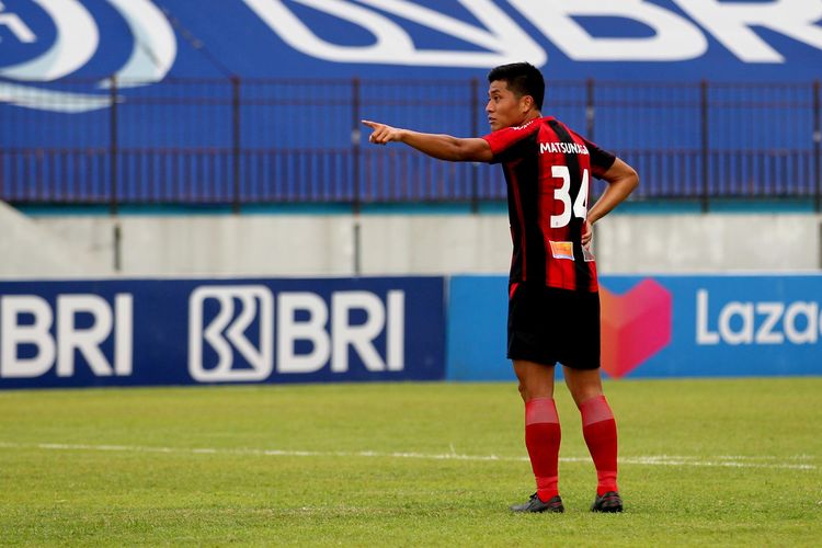 Pemain asing Persipura Jayapura asal Jepang, Takuya Matsunaga.