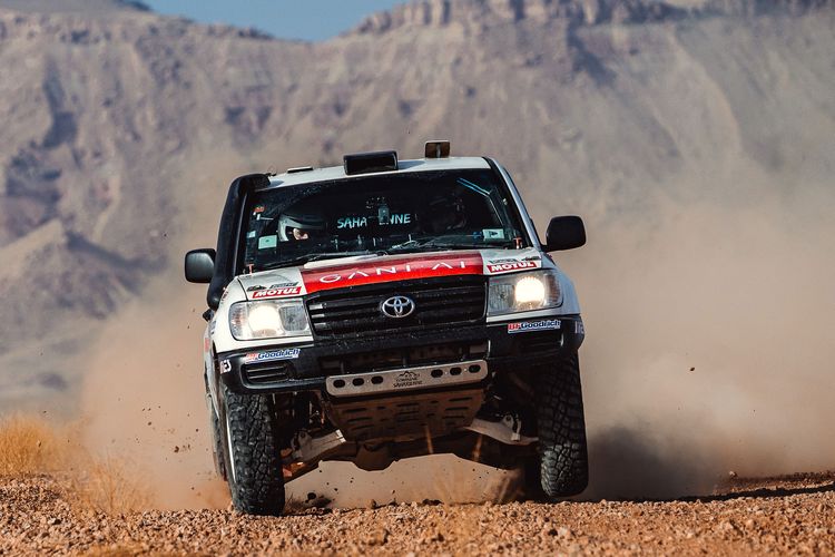 Julian Johan bersama timnya latihan di Gurun Sahara jelang Rally Dakar 2026