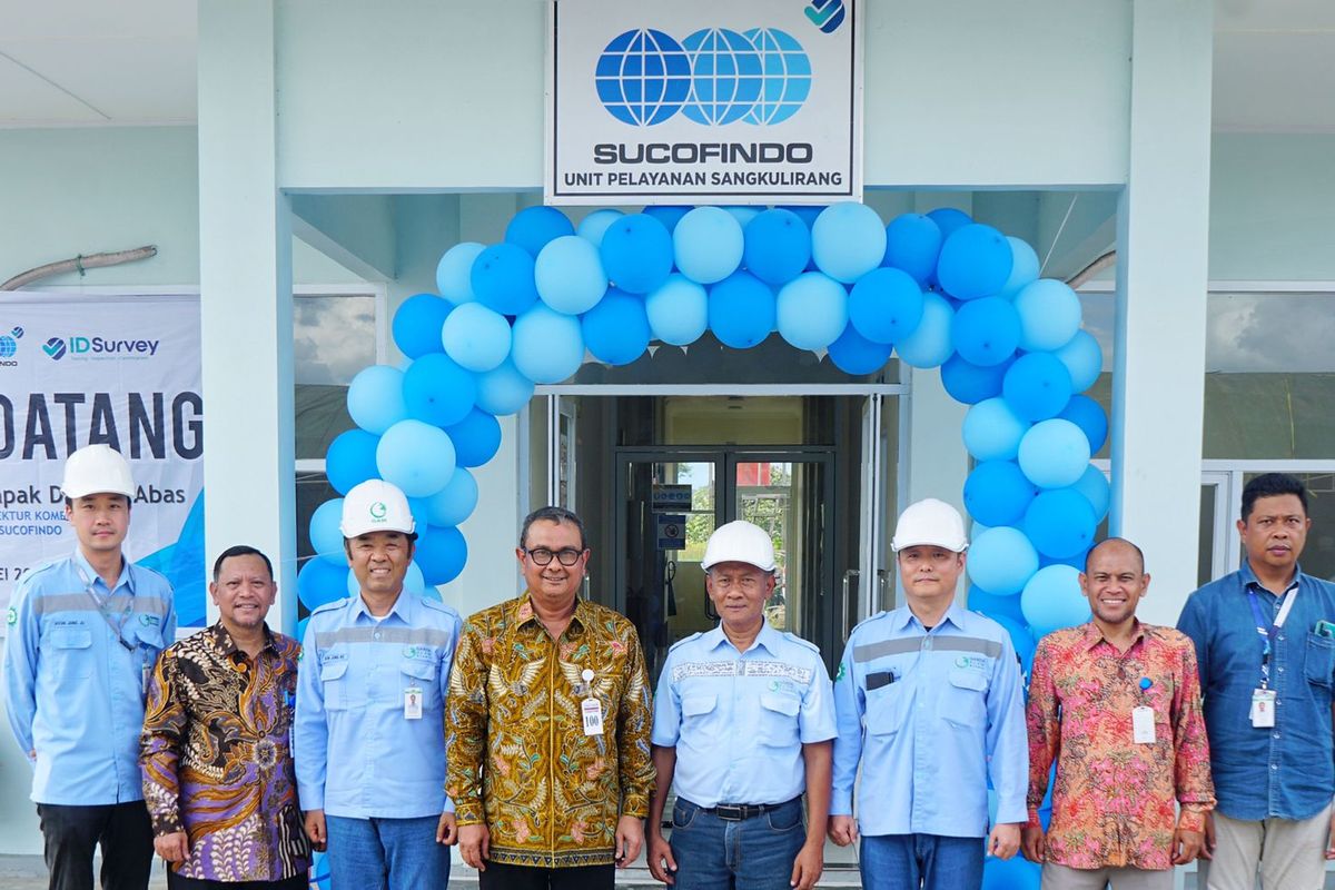 PT Sucofindo meresmikan laboratorium Unit Pelayanan (UP) Sangkulirang di Kabupaten Kutai Timur, untuk memperkuat dan mempercepat layanan inspeksi dan pengujian mineral dan batu bara (minerba) di wilayah ini.