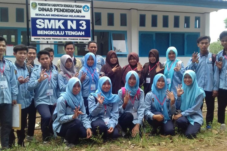 Proses belajar dan kegiatan siswa SMKN 3 Bengkulu Tengah