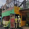 Warung Ayam Penyet di Pasar Minggu Terbakar, Diduga akibat Korsleting