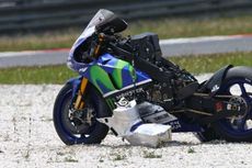 Motor Lorenzo Rusak Parah akibat Kecelakaan pada Uji Coba Michelin di Sepang