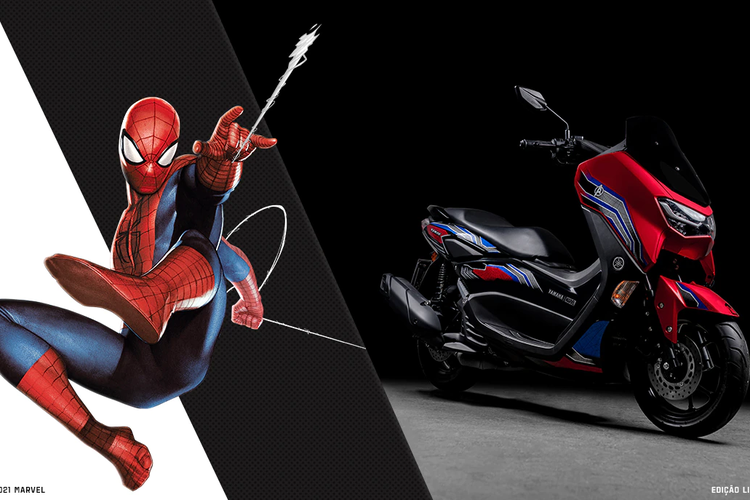 Yamaha NMAX 160 2022 Spider-Man Edition