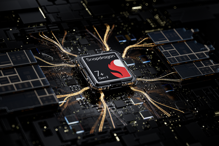 Ilustrasi chipset Snapdragon 7 Plus Gen 2.