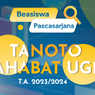 UGM Buka Beasiswa bagi Mahasiswa S2, Bantuan Biaya Hidup Rp 15 Juta