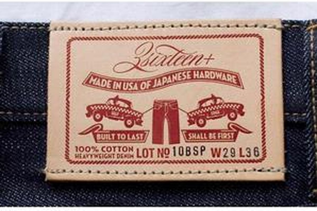 3 Sixteen, brand Amerika yang menggunakan bahan dan teknik denim Jepang.