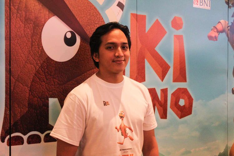 Ge Pamungkas menghadiri Press conference dan media screening film Riki Rhino di Epicentrum XXI,Kuningan,Jakarta Senin(24/2/2020). Film Riki Rheino Akan tayang pada 27 Februari 2020.