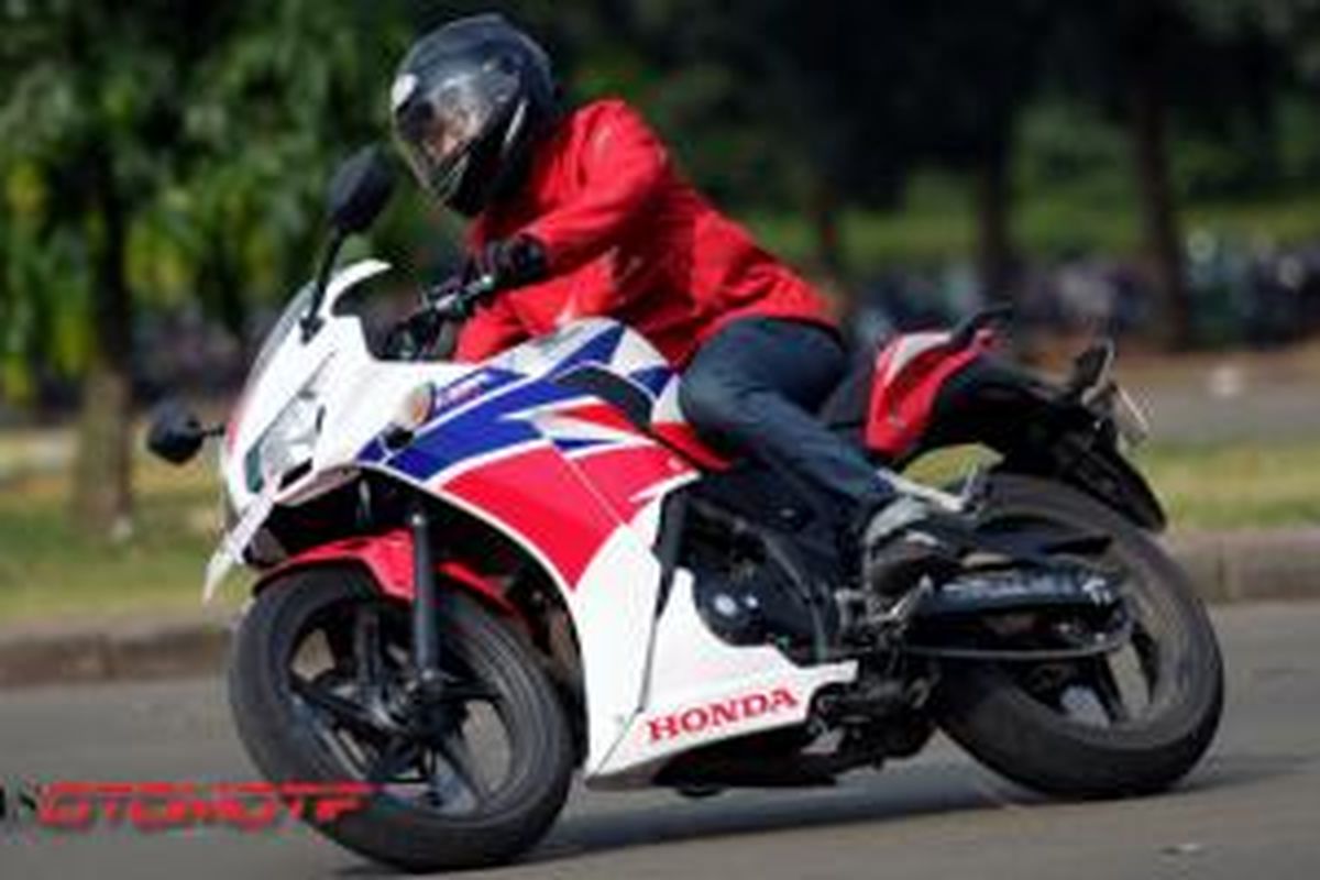 Honda All-New CBR250R nyaman dikendarai.