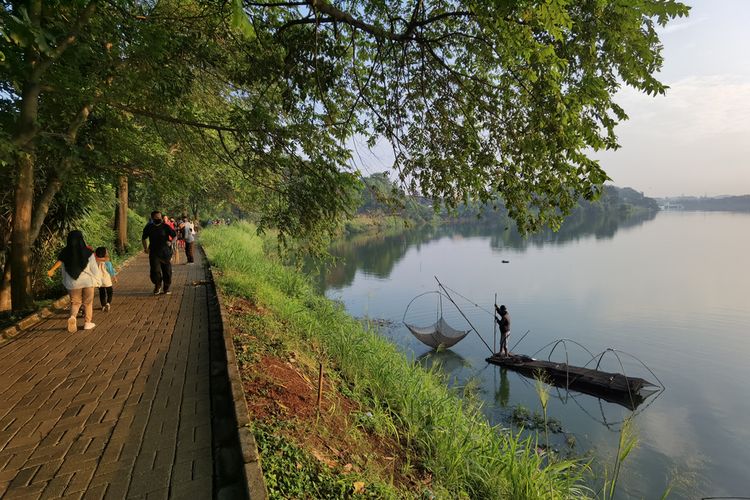 Situ Gintung, salah satu destinasi wisata Tangerang Selatan dan sekitarnya.