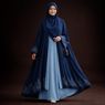 5 Model Gamis Abaya Outer 2 in 1 Lebaran 2026, Stylish dan Praktis