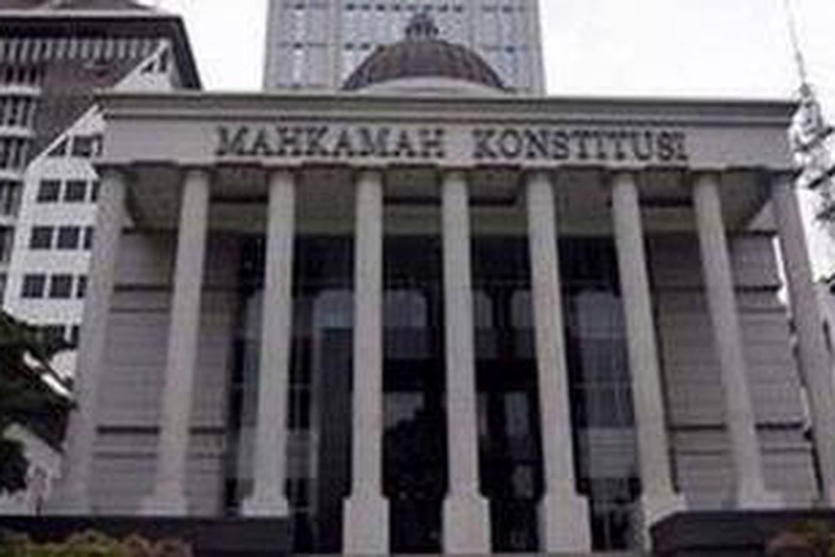 Gedung Mahkamah Konstitusi, Jakarta Pusat. 