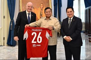 Bertemu Presiden FIFA, Prabowo Subianto Dorong Kemajuan Sepak Bola Indonesia