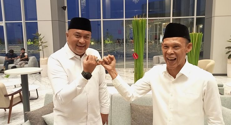 Rudy Susmanto-Jaro Ade Terima Rekomendasi KIM Plus untuk Maju Pilkada Bogor 2024