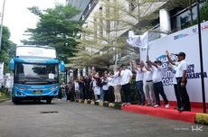 HK Antar 417 Peserta Mudik ke Kampung Halaman