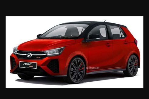 Modifikasi Digital Generasi Baru Daihatsu Ayla Tampil Lebih Sporty