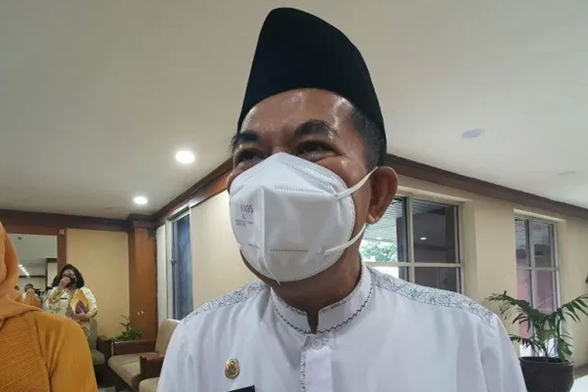 Wakil Wali Kota Jakarta Pusat Irwandi di Kantor Wali Kota Jakarta Pusat, Jumat (11/12/2020).