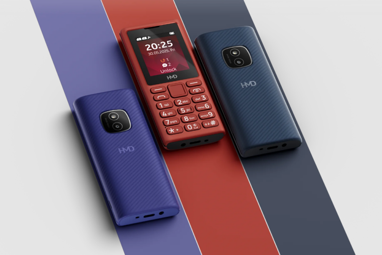 HMD 101 4G maupun HMD 102 4G hadir dengan desain klasik keypad fisik.