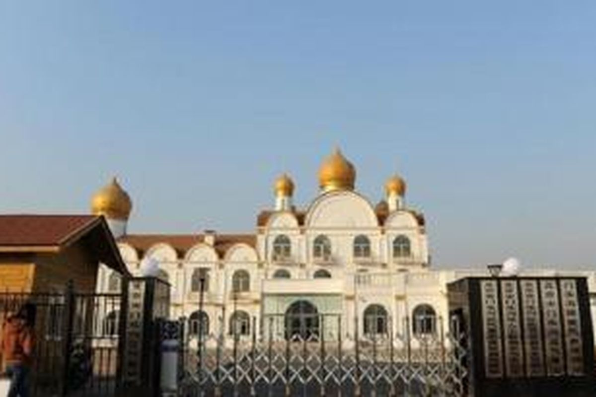 Kremlin versi China, di Mentougou, pinggiran barat Beijing.