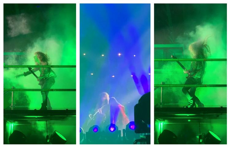 Kejutan Konser, Isyana Duet Bareng Eks Gitaris Megadeth, Marty Friedman