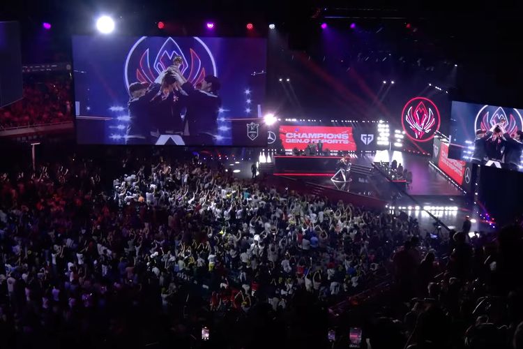 Kompetisi League of Legends Mid-Season Invitational 2025 yang dimenangkan Gen.G Esports.