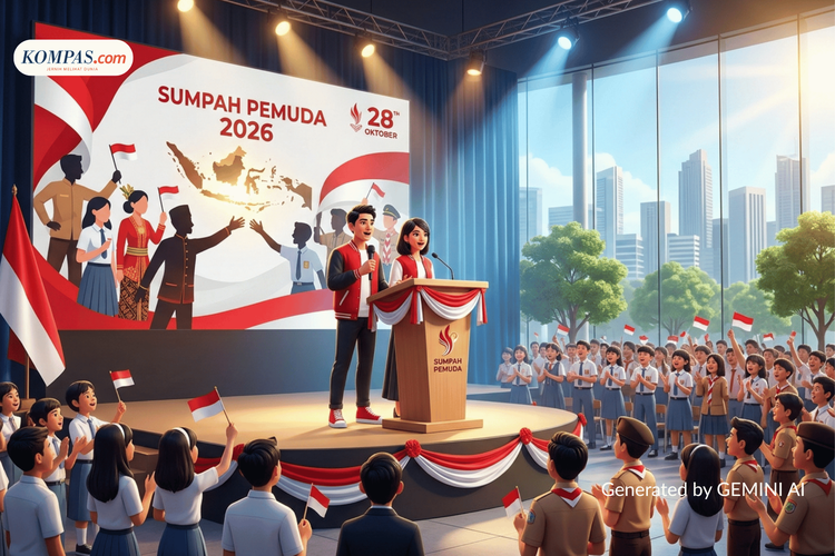 12 Contoh Pidato Hari Sumpah Pemuda 2026 untuk SD hingga Instansi, Durasi 2–7 Menit dengan Pantun